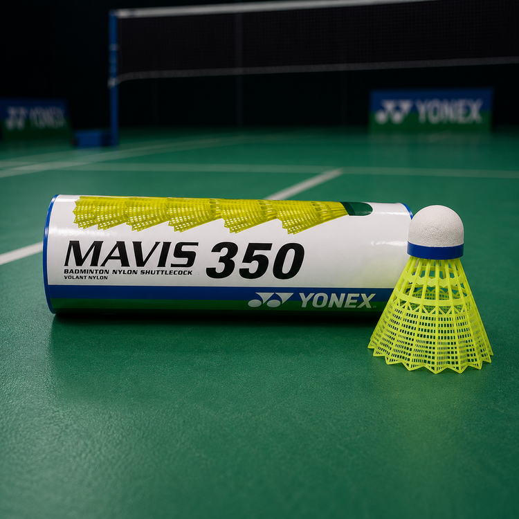 توپ بدمینتون یونکس مدل Mavis 350 بسته 6 عددی