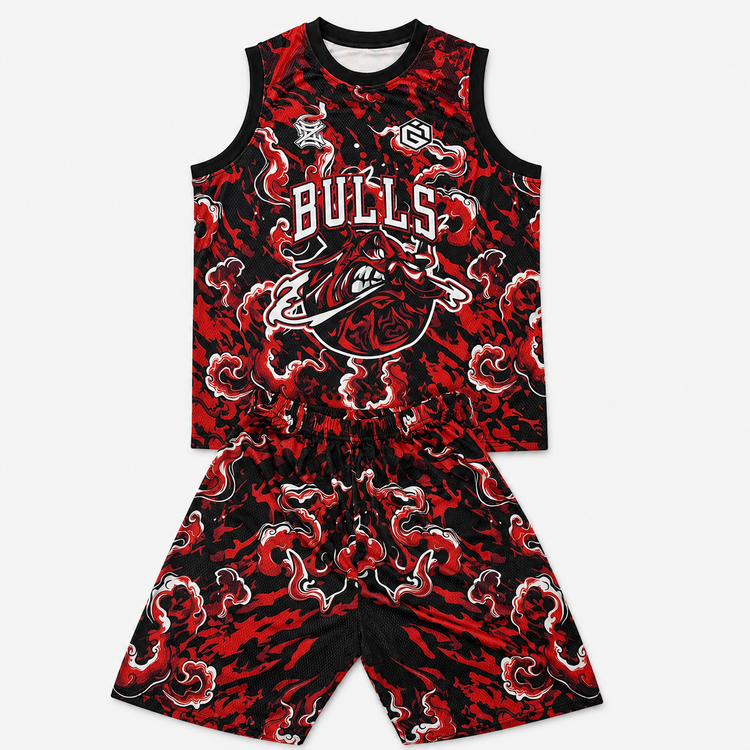 ست ورزشی بسکتبال طرح Chicago Bulls