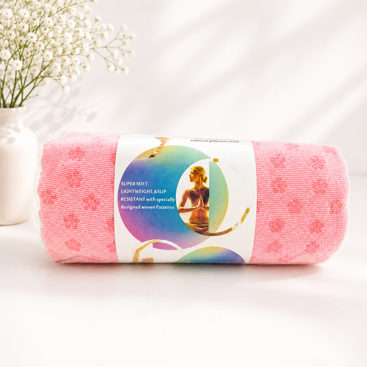 حوله یوگا Super Soft طرحدار در چهار رنگ
