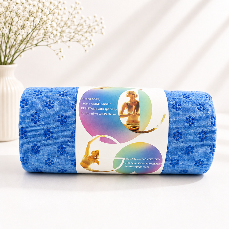 حوله یوگا Super Soft طرحدار در چهار رنگ