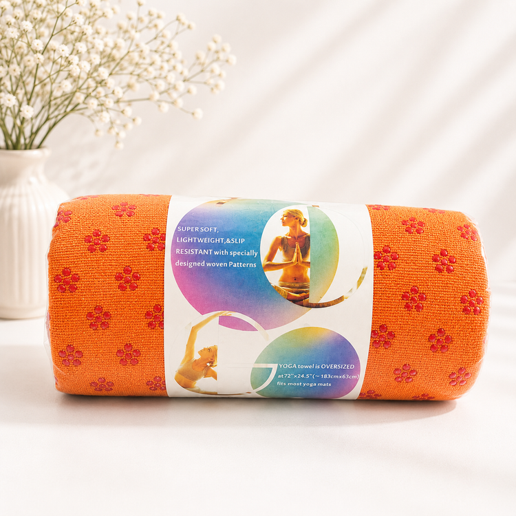 حوله یوگا Super Soft طرحدار در چهار رنگ