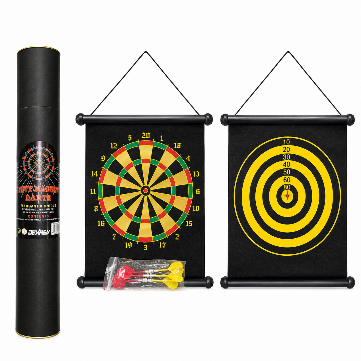 دارت مغناطیسی دوطرفه DEXREY مدل Pretty Magnet Darts