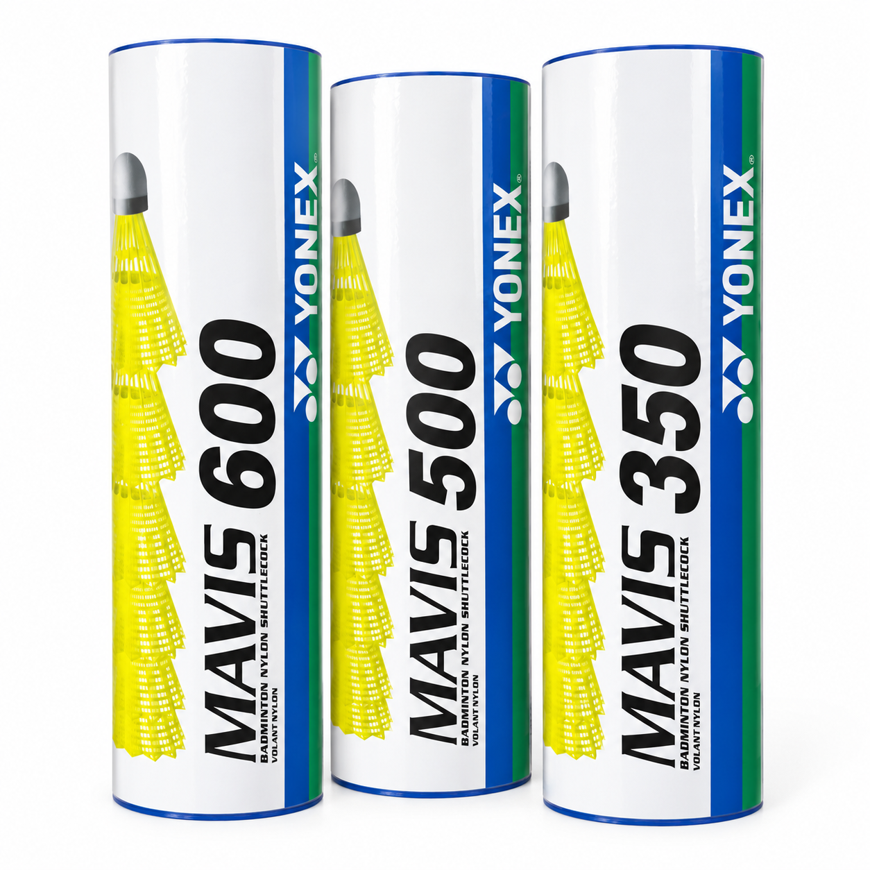توپ بدمینتون نایلونی یونکس Yonex Mavis 350 / 500 / 600