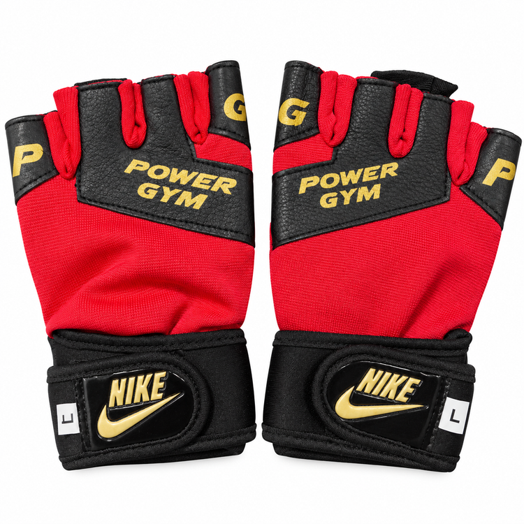 دستکش بدنسازی نیمانگشتی مچدار Power Gym