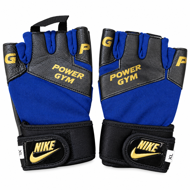 دستکش بدنسازی نیمانگشتی مچدار Power Gym