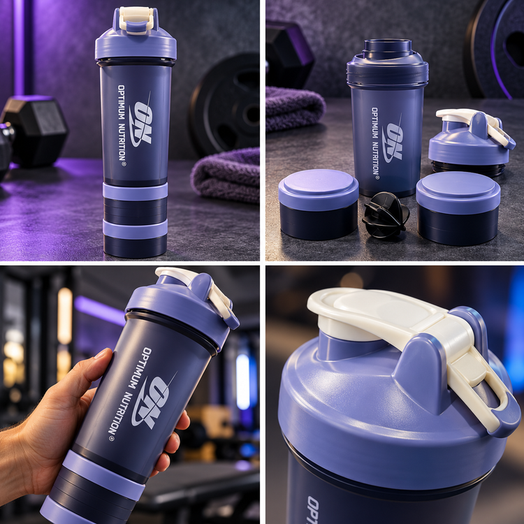 شیکر بدنسازی Optimum Nutrition چندبخشی